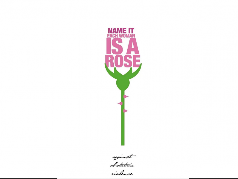 Roses against violence